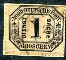 GS-423A)  NORTH GERMAN CONF.  1870  Mi.#4 / Sc.#O4  Used - Gebraucht