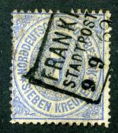 GS-437)  NORTH GERMAN CONF.  1869  Mi.#22 / Sc.#22  Used - Gebraucht