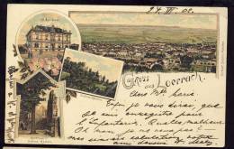 Cpa    LOERRACH         Litho     1902 - Loerrach