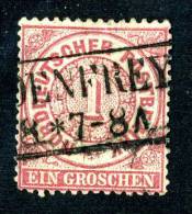 GS-483)  NORTH GERMAN CONF.  1860  Mi.#16 / Sc.#16 Used - Afgestempeld