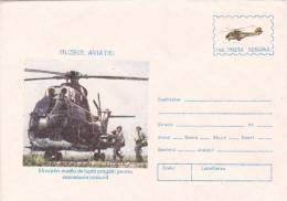 HELICOPTER, ENTIERS POSTAUX,POSTAL STATIONERY,1996,ROMANIA - Hubschrauber