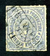 GS-515)  NORTH GERMAN CONF.  1868  Mi.#10 / Sc.#10  Used - Afgestempeld