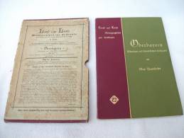 "Oberbayern, München Und Bayerisches Hochland" Monographien Zur Erdkunde Von Max Haushofer (im Orig. Schuber) - München