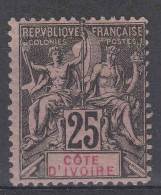 Cote D´Ivoire: Yvert 8, MH/*, CV Maury € 26 - Ungebraucht