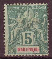 MARTINIQUE - 1892 - YT N° 34  - Oblitéré - - Gebraucht