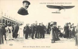 GRANDE SEMAINE D'AVIATION DE LYON MOLON SUR MONOPLAN BLERIOT MEETING BRON - Meetings