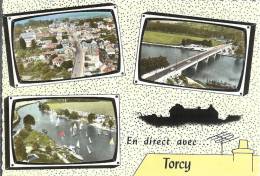 77 - TORCY - Multivues - Semi Moderne Gd Format - Torcy