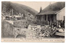 Cpa 67 Bischwiller - Trou Creusé Par L'explosion D'un Obus De Gros Calibre - (Guerre 1914-1918 WW1) - Bischwiller