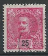 PORTUGAL - 1898-1905,  D. Carlos I. Novas Cores E Valores.  25 R.     (o)   MUNDIFIL   Nº 141 - Usati