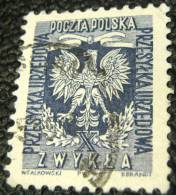 Poland 1954 Official Stamp 60g - Used - Dienstmarken