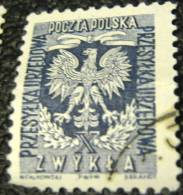 Poland 1954 Official Stamp 60g - Used - Service