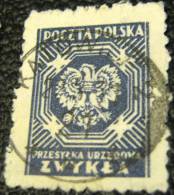 Poland 1945 Official Stamp - Used - Dienstmarken