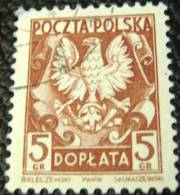 Poland 1951 Postage Due 5g - Used - Postage Due