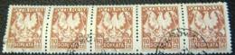 Poland 1951 Postage Due 90g X5 - Used - Postage Due