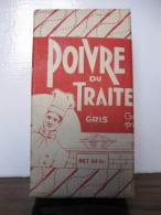 BOITE MONTEE POIVRE DU TRAITEUR GRIS  60 Gr  E.R.G. - Boîtes