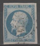 Louis-Napoléon  N° 10  Avec Oblitèration Losange 1740, Voir Etat. - 1852 Luigi-Napoleone