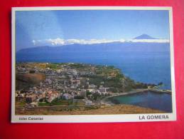 CPM ESPAGNE  ISLAS CANARIAS  LA GOMERA NON VOYAGEE  CARTE EN BON ETAT,MINIME VECU - Gomera