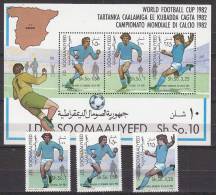 B0895 - SOMALIE Yv N°272/74 + BF ** FOOTBALL - Somalia (1960-...)