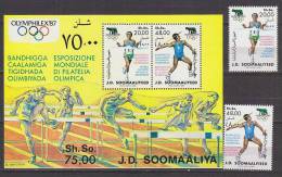 B0898 - SOMALIE Yv N°348/49 + BF ** JEUX OLYMPIQUES - Somalia (1960-...)