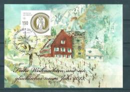 Liechtenstein: Carte  De Noël/ Nouvel An De La Poste 2013 - Lettres & Documents