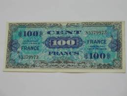 100 Francs - FRANCE - Série 8 - Billet Du Débarquement - 4 Juin 1945. - 1945 Verso Frankreich