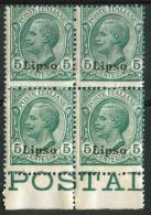 1912 Egeo (Lipso) 5c. Gomma Integra** - Egée (Lipso)