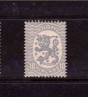 FINLAND Jumping Lion Helsinki Issue  Michel  Cat  N° 72Ab  Absolutely Perfect MNH ** - Ungebraucht