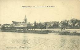 78 CPA Andresy Les Bords De La Seine Eglise Pettit Embarcadere - Andresy