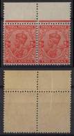 India Indien 1934 Mi# 137I Pair MNH With Margin Marks - 1911-35 King George V