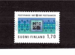 1987 FINLAND  Postipankki Bank   Michel Cat N° 1003 Absolutely Perfect MNH - Unused Stamps