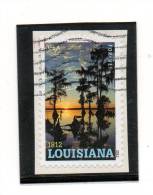 ETATS-UNIS     Forever   "Louisiana"   Année 2012   (sur Fragment Oblitéré) - Gebraucht