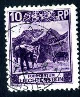 L0160) LIECHTENSTEIN 1930 Mi.#96A  Used - Gebruikt