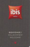 CLE HOTEL IBIS BIENVENUE GROS LOGO ETAT COURANT - Hotel Key Cards