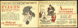 Unkomplettes Markenheftchen Mit 19  Briefmarken  Aus Dem Jahr 1932  **  Comité National De Défense Contre La Tuberculose - Autres & Non Classés