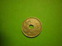 5 Centimes Belge 1928 - 5 Cent