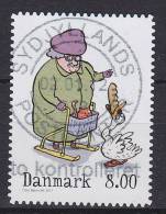 Denmark 2011 Mi. 1682C    8.00 Kr Winterstamp - Comics (from Booklet) Deluxe Cancel !! - Used Stamps