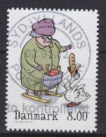 Denmark 2011 Mi. 1682C    8.00 Kr Winterstamp - Comics (from Booklet) Deluxe Cancel !! - Usati