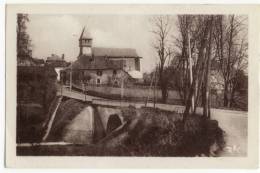 ST PAUL D'EYJEAUX  - Le Pont De L'Anguienne Et L'Entrée Du Bourg. - Nantiat