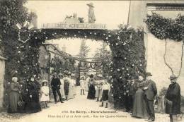 CPA(18)  HENRICHEMONT Fetes Des 15 Et 16 Aout1908 Rue  Des Quatres Nations - Henrichemont