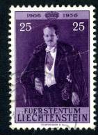 L0275) LIECHTENSTEIN 1956  Mi.#350  Used - Gebraucht