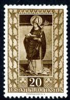 L0293) LIECHTENSTEIN 1953  Mi.#312  Used - Used Stamps