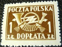 Poland 1946 Postage Due 1zl - Mint - Impuestos