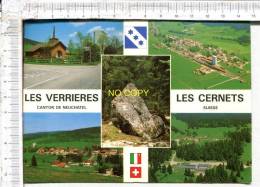 LES VERRIERES - LES CERNETS -  5 Vues - Les Verrières