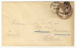 USA America 1893, Columbus Cover From New York To Maastricht (Holland) - ...-1900