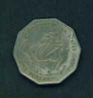 EAST CARIBBEAN STATES  -  1989  1 Dollar  Circulated As Scan - Ostkaribischer Staaten