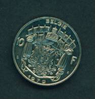 BELGIUM  -  1979  10 Francs  Circulated As Scan - Non Classés
