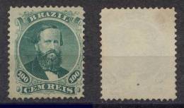 Brasilien Brazil Mi# 27 (*) 100R Dom Pedro 1866 - Nuevos