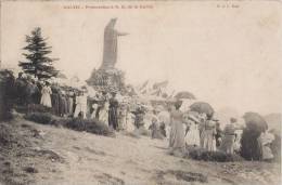 VOLVIC PROCESSION A NOTRE-DAME DE LA GARDE RELIGION FETE 1903 - Volvic