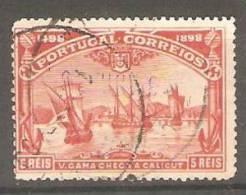 PORTUGAL - 1898, 4º Centenário Da Descoberta Do Caminho Marítimo Para A Índia, 5 R.   (o)  MUNDIFIL  Nº 149 - Usati