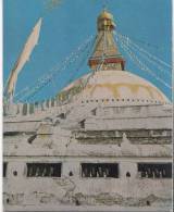 BR28215 Boudhanath Stupa     2  Scans - Nepal